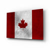 Flag of Canada Flag Glass Wall Art by Insigneart USA