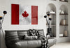 Flag of Canada Flag Glass Wall Art by Insigneart USA