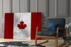 Flag of Canada Flag Glass Wall Art by Insigneart USA