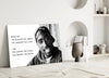 Tupac Shakur Glass Wall Art by Insigneart USA