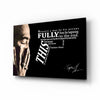 Tupac Glass Wall Art by Insigneart USA