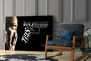 Tupac Glass Wall Art by Insigneart USA