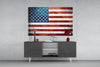 Flag of the United States Glass Wall Art by Insigneart USA