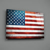 Flag of the United States Glass Wall Art by Insigneart USA