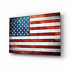Flag of the United States Glass Wall Art by Insigneart USA