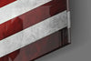 Flag of the United States Glass Wall Art by Insigneart USA