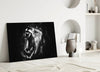 Lion Glass Wall Art by Insigneart USA