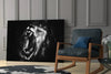 Lion Glass Wall Art by Insigneart USA