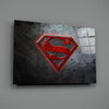 Superman Glass Wall Art by Insigneart USA