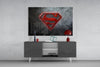 Superman Glass Wall Art by Insigneart USA