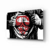 Superman Glass Wall Art by Insigneart USA