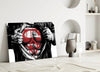 Superman Glass Wall Art by Insigneart USA
