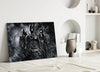 Batman, Catwomen and Bane Glass Wall Art by Insigneart USA