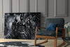 Batman, Catwomen and Bane Glass Wall Art by Insigneart USA