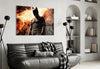 Batman and Gotham City Glass Wall Art by Insigneart USA
