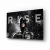 Batman Rise Glass Wall Art by Insigneart USA