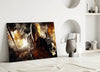 Slade Wilson Glass Wall Art by Insigneart USA