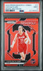 Graded 2024 Panini Prizm Monopoly WNBA Caitlin Clark #27 /99 Red Prizm Rookie RC Basketball Card PSA 9 Mint by Hall of Fame Sports Memorabilia
