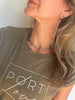 STATEMENT PAPERCLIP NECKLACE by Bellaforma Jewelry