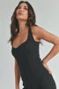 Solid Color Jumpsuit