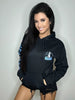 Out Here Being Wild Hoodie in Dew Blue by Luckless Outfitters