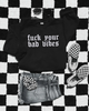 Fuck your bad vibes embroidered sweatshirt by Madness & Mayhem LLC