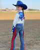 American Pie Girls Rodeo Shirt by Neon Spur