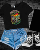 Summerween Cropped Tee by Madness & Mayhem LLC