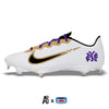 "CCNY Gold" Nike React Vapor Ultrafly Elite 4 Cleats