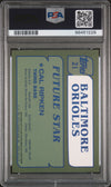 Graded 2001 Topps Archives Cal Ripken Jr. #3 Future Rookie Reprint Baseball Card PSA 10 Gem Mint