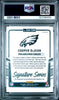 Graded 2024 Panini Donruss Optic Signature Series Cooper DeJean #SSHCDN Auto Rookie RC Football Card PSA 10 Gem Mint by Hall of Fame Sports Memorabilia