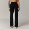 Women's High-Waist Flared Fitness Pants – Running Sport Trousers by FitiqueFit