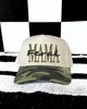 camo feral mama embroidered Hat by Madness & Mayhem LLC