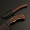 Hand-Forged High Carbon Steel Bowie Knife – 13-Inch Trailing Point by JW SteelCrafts