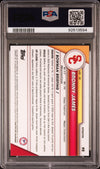Graded 2023 Topps Bowman U Chrome Bronny James #95 Refractor Rookie RC Basketball Card PSA 9 Mint