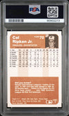 Graded 1983 Fleer Cal Ripken Jr. #70 2nd Year Baseball Card PSA 10 Gem Mint