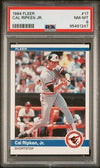 Graded 1984 Fleer Cal Ripken Jr. #17 Baseball Card PSA 8 NM-MT