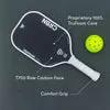 CRBN 1 TruFoam Genesis (Elongated, Long Handle) - Pickleball Paddle by The Mad Pickler