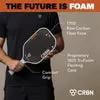 CRBN4 TruFoam Barrage (Hybrid, AeroCurve) - Pickleball Paddle by The Mad Pickler