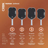 CRBN3 TruFoam Barrage Elongated - Pickleball Paddle by The Mad Pickler