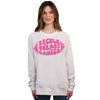 Tackle Breast Cancer - Snow - Crew Long Sleeve Pullover - Simply Southern Collection by DoodleBug's