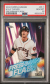 Graded 2019 Topps Chrome Kyle Tucker #FF1 Freshman Flash Rookie RC Baseball Card PSA 10 Gem Mint