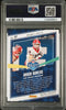Graded 2024 Panini Score Brock Bowers #17 NFL Draft Rookie RC Football Card PSA 10 Gem Mint by Hall of Fame Sports Memorabilia