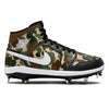 "Camouflage" Jordan 1 Retro Cleats by Stadium Custom Kicks