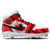"Canada Waving Flag" Jordan 1 Retro Cleats by Stadium Custom Kicks