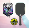 Luzz Candy Cannon Mad Pickler Edition Pickleball Paddle & Cover by The Mad Pickler