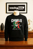 Canelo Alvarez CA No Boxing No Life Mexican Flag Eagle Graphic Tee Shirt by MyWackyTees