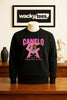 Canelo Alvarez CA Pink Mexico Mexican Flag Eagle Graphic Tee Shirt by MyWackyTees