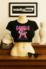 Canelo Alvarez CA Pink Mexico Mexican Flag Eagle Graphic Tee Shirt by MyWackyTees