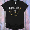 Capricorn AF Graphic Tee by Anchored Grace Boutique